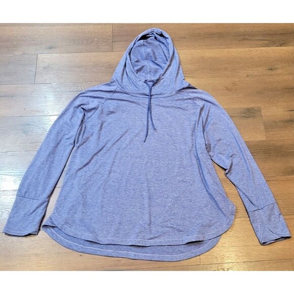 Athleta Uptempo Pullover Hoodie Sweatshirt Athleisure Lounge Wear Plus Size 3X - Picture 2 of 7